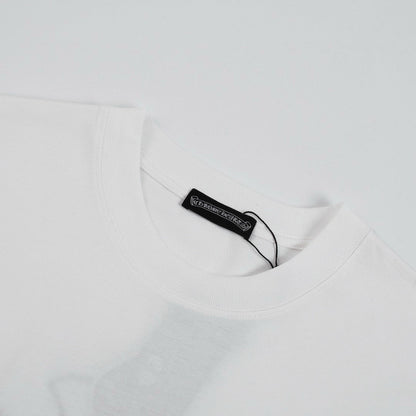 CHROME HEARTS BLACK CROSS T-SHIRT WHITE