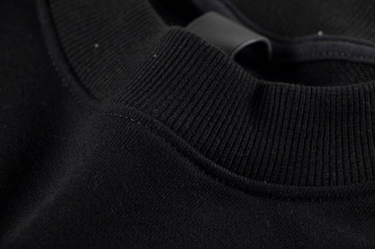 CHROME HEARTS WOOL WHITE CROSS SWEATSHIRT BLACK