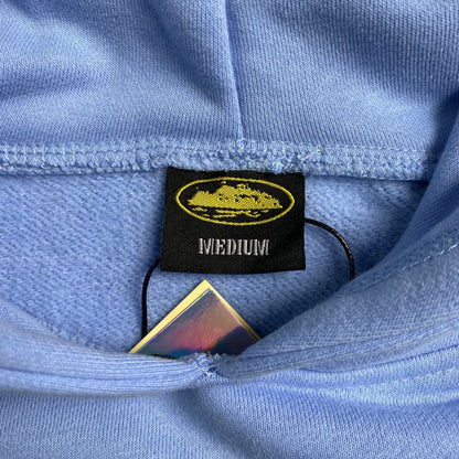 CORTEIZ ALCATRAZ HOODIE BABY BLU