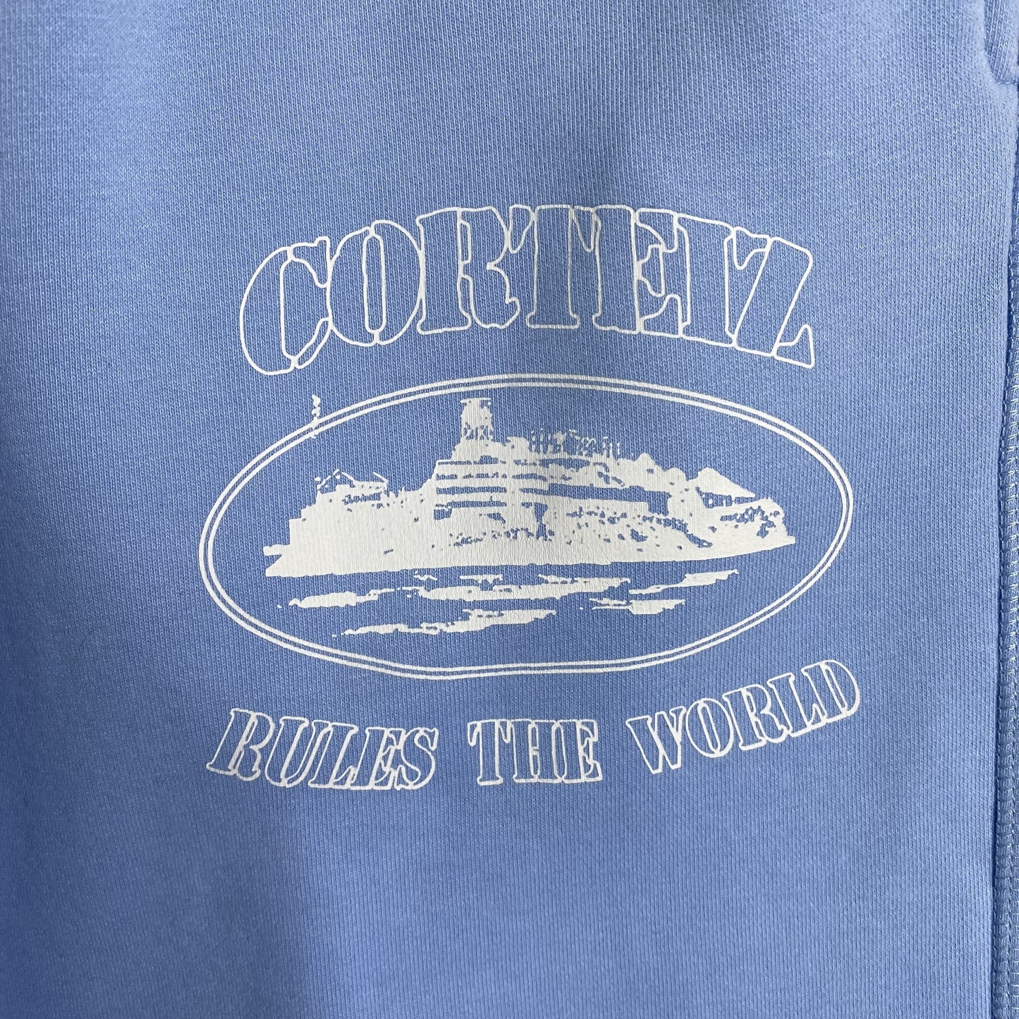 CORTEIZ ALCATRAZ SWEATPANTS BABY BLU