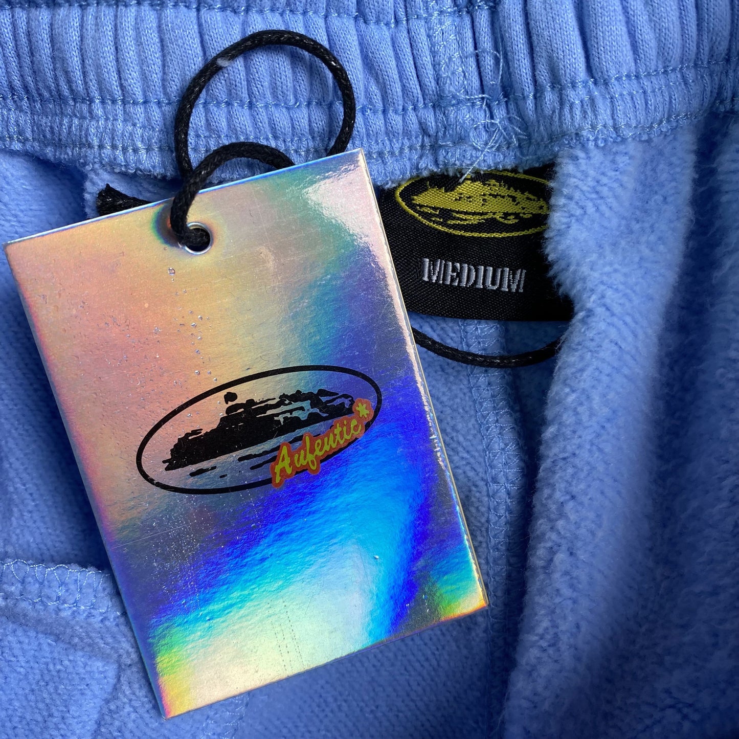 CORTEIZ ALCATRAZ SWEATPANTS BABY BLU