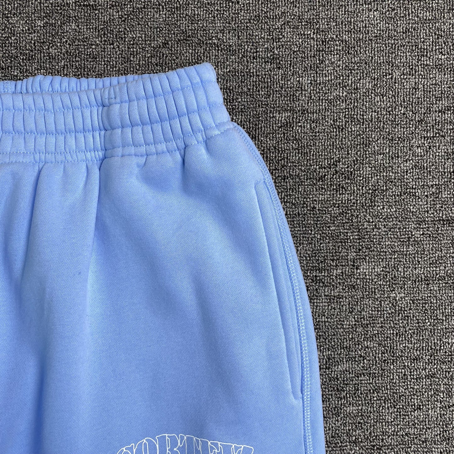 CORTEIZ ALCATRAZ SWEATPANTS BABY BLU