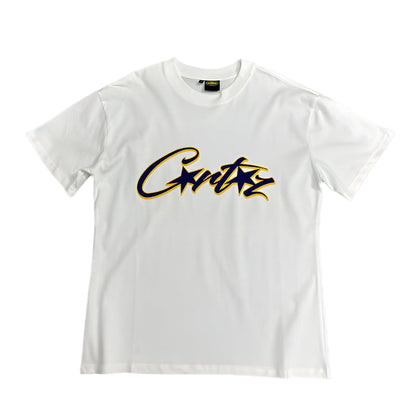 CORTEIZ ALLSTARZ TEE WHITE BLACK YELLOW