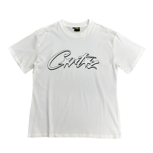CORTEIZ ALLSTARZ TEE WHITE HOLLOW BLACK