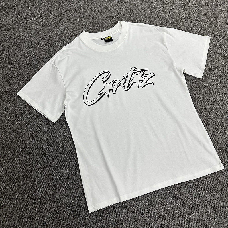 CORTEIZ ALLSTARZ TEE WHITE HOLLOW BLACK