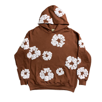 DENIM TEARS COTTON WREATH HOODIE BROWN