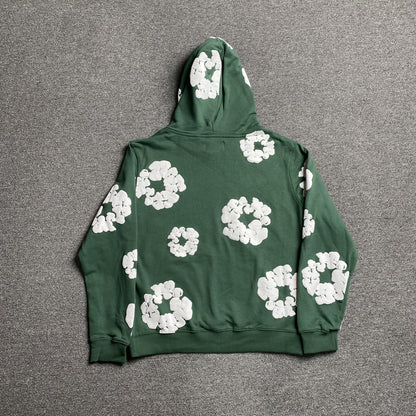 DENIM TEARS COTTON WREATH HOODIE GREEN