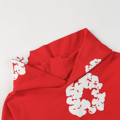 DENIM TEARS COTTON WREATH HOODIE RED