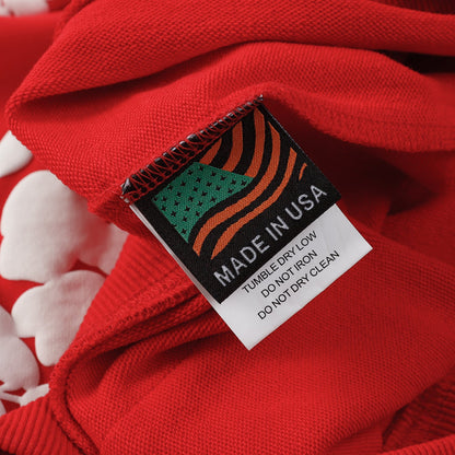 DENIM TEARS COTTON WREATH HOODIE RED