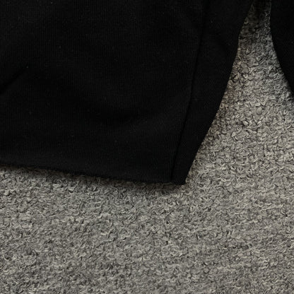 DENIM TEARS COTTON WREATH SHORTS BLACK