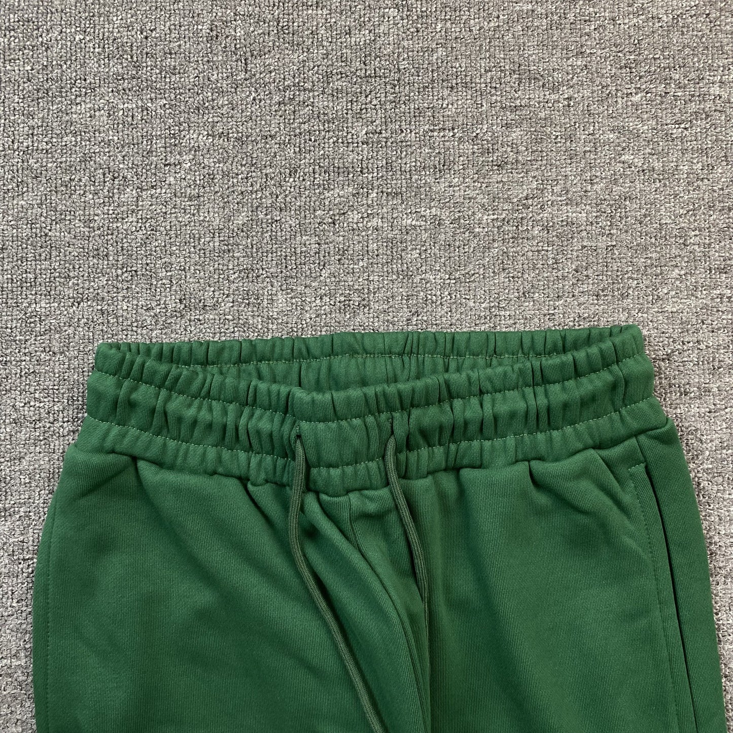 DENIM TEARS COTTON WREATH SWEATPANTS DARK GREEN