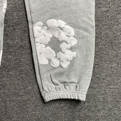 DENIM TEARS COTTON WREATH SWEATPANTS GREY