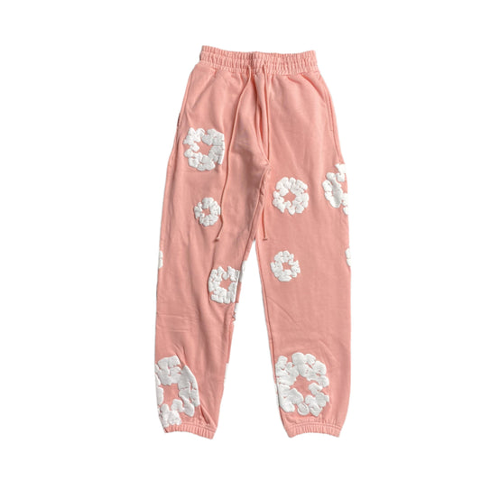 DENIM TEARS COTTON WREATH SWEATPANTS PEACH