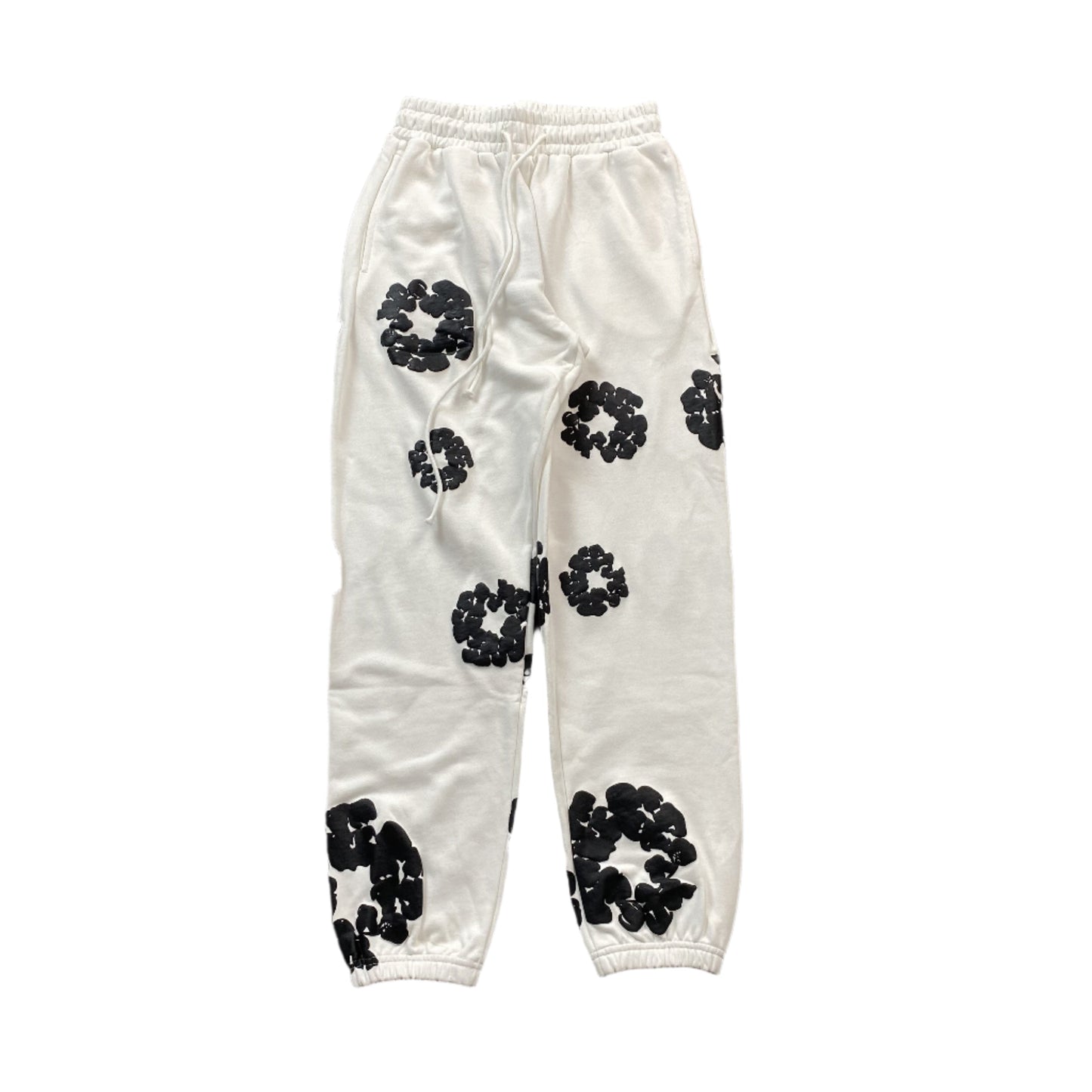 DENIM TEARS COTTON WREATH SWEATPANTS WHITE