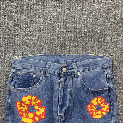 DENIM TEARS x OFFSET JEANS LIGHT WASH