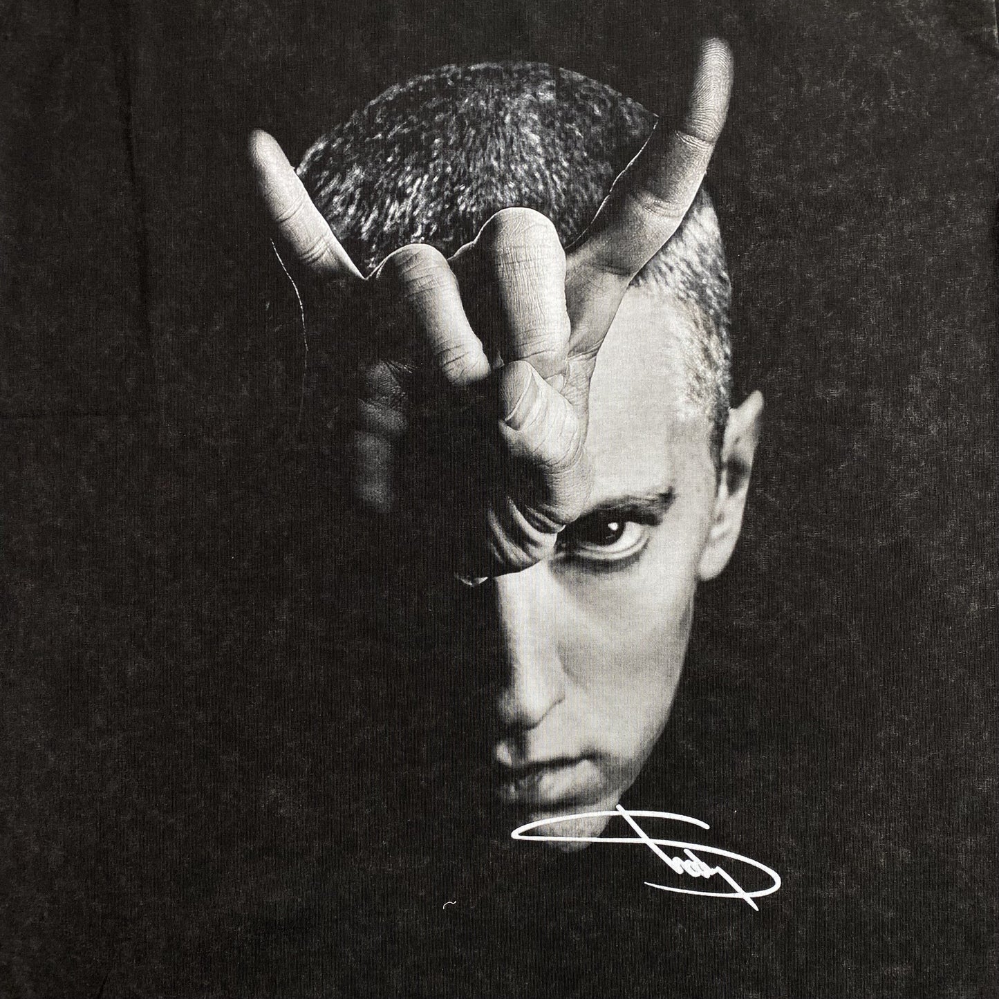 EMINEM VINTAGE GRAPHIC TEE DARK GREY