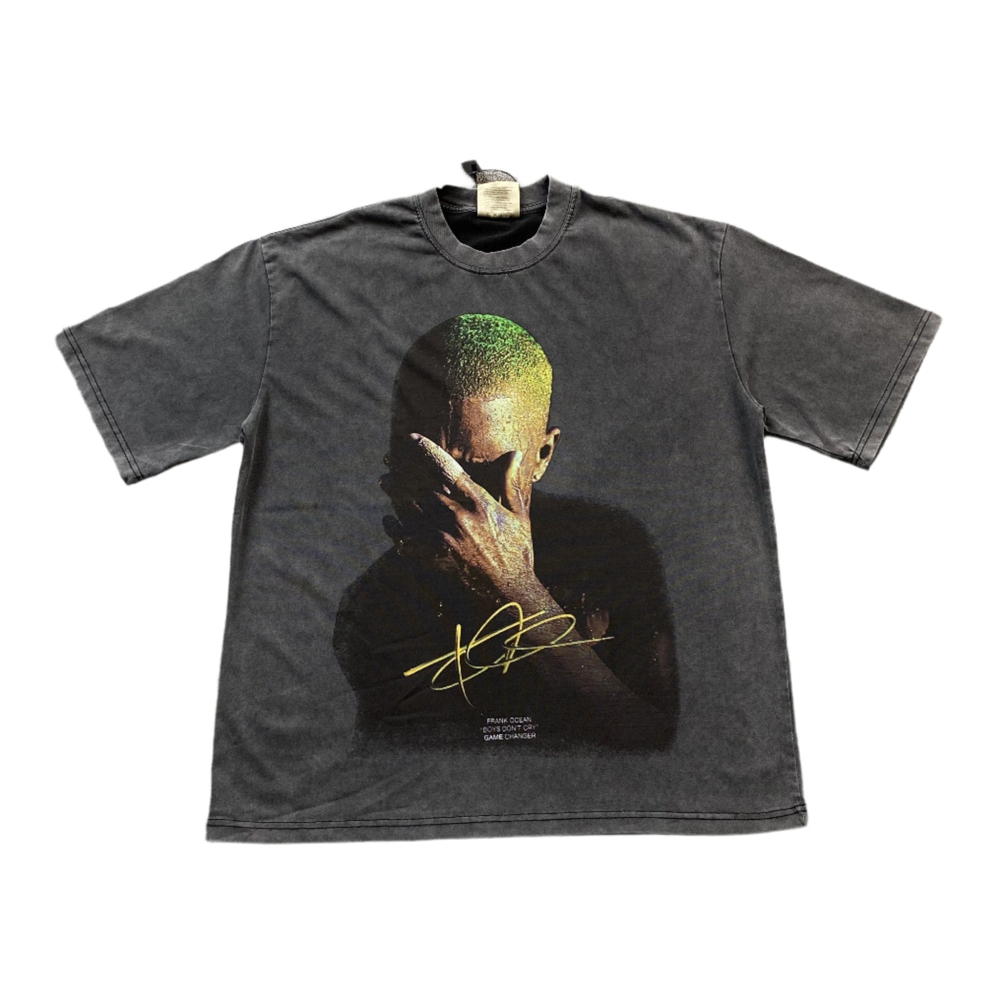 FRANK OCEAN VINTAGE GRAPHIC TEE DARK GREY