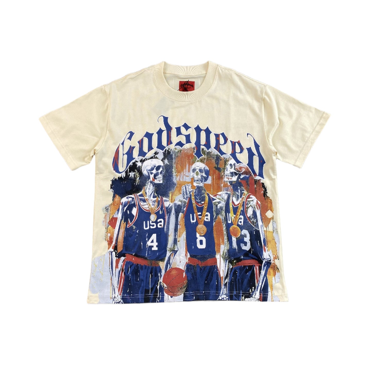 GODSPEED DREAMTEAM 24' T-SHIRT BONE