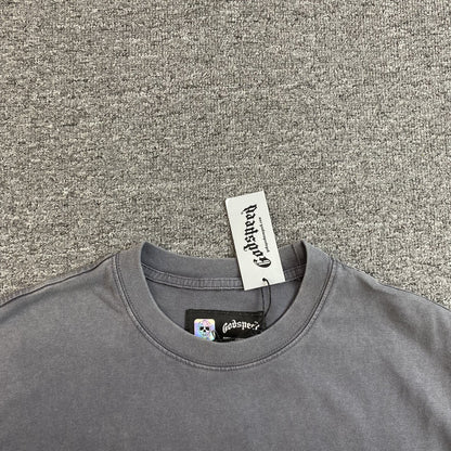 GODSPEED LONG LONELY ROAD T-SHIRT GREY