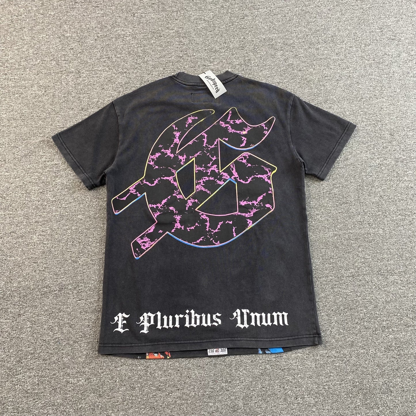 GODSPEED ROCK DREAMS T-SHIRT WASHED BLACK