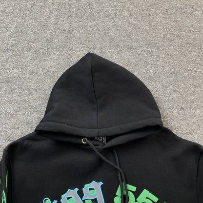 JUICE WRLD x SP5DER HOODIE BLACK