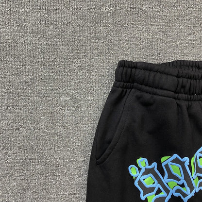 JUICE WRLD x SP5DER SWEATPANTS BLACK