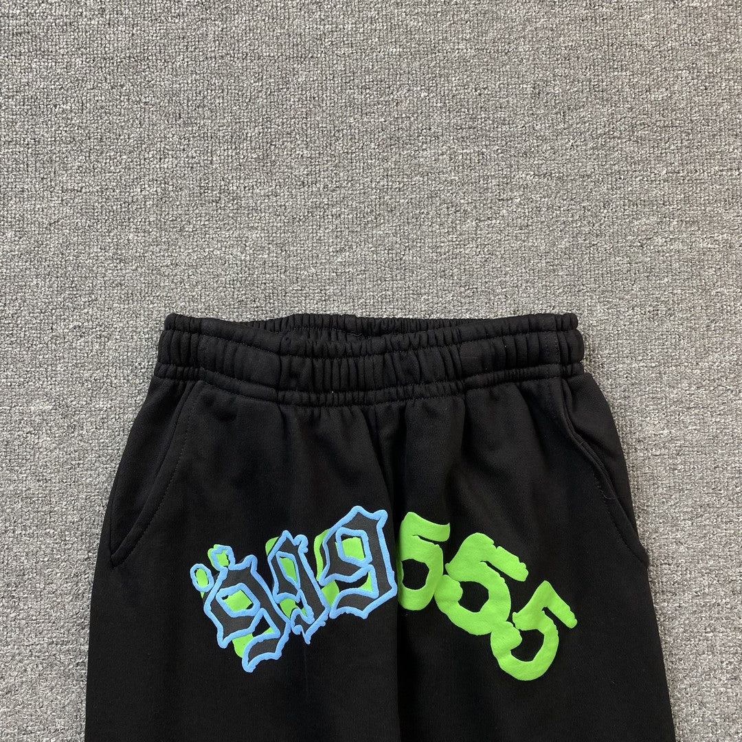 JUICE WRLD x SP5DER SWEATPANTS BLACK