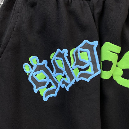 JUICE WRLD x SP5DER SWEATPANTS BLACK