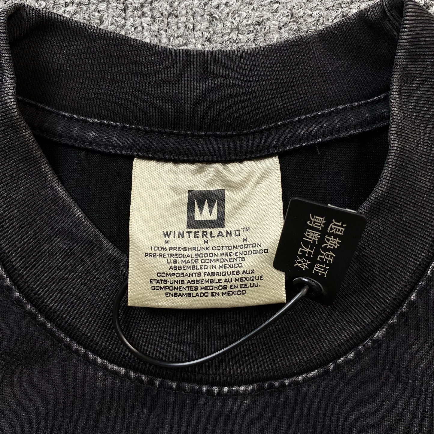 LEBRON JAMES VINTAGE GRAPHIC TEE DARK GREY