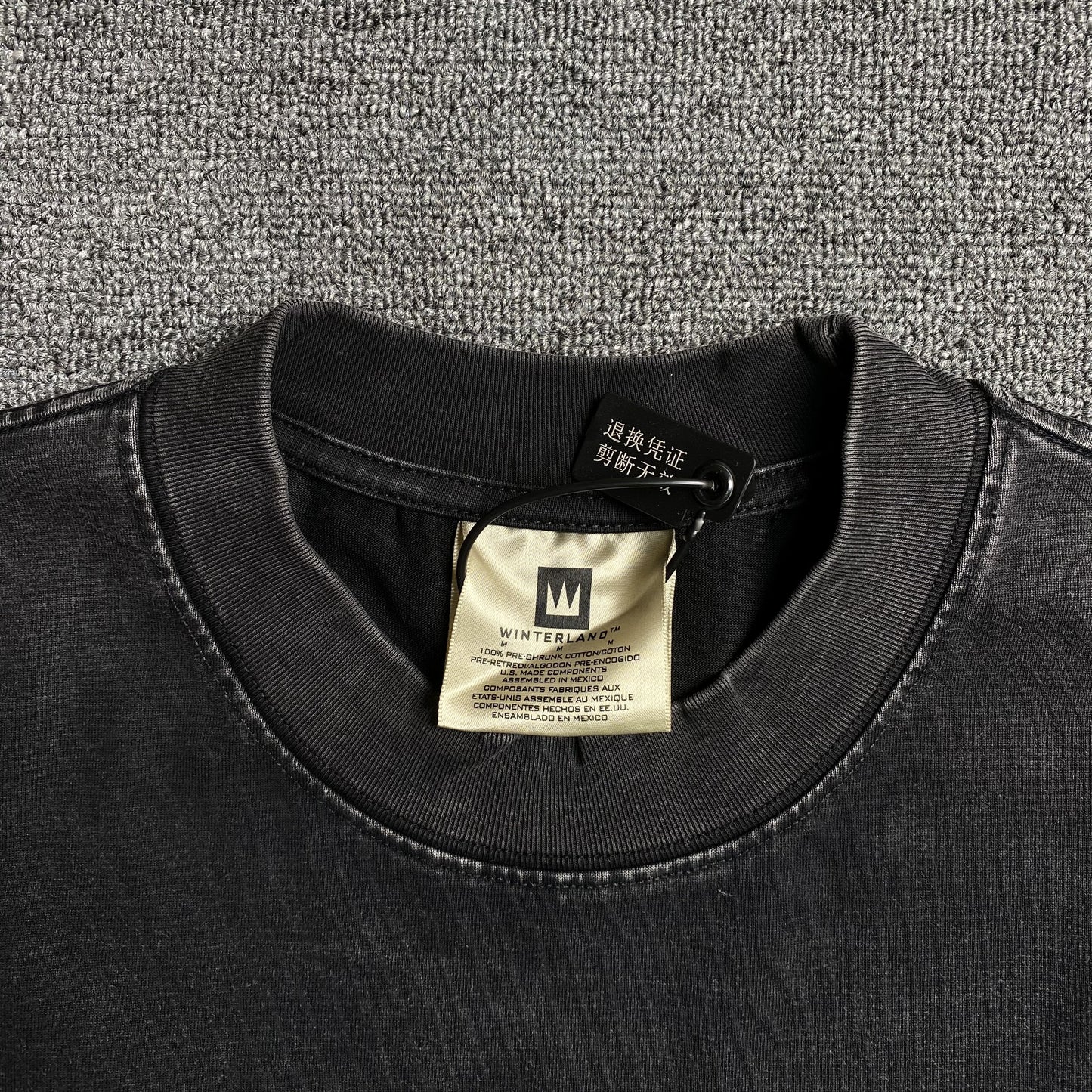 LIL UZI VERT VINTAGE GRAPHIC TEE DARK GREY