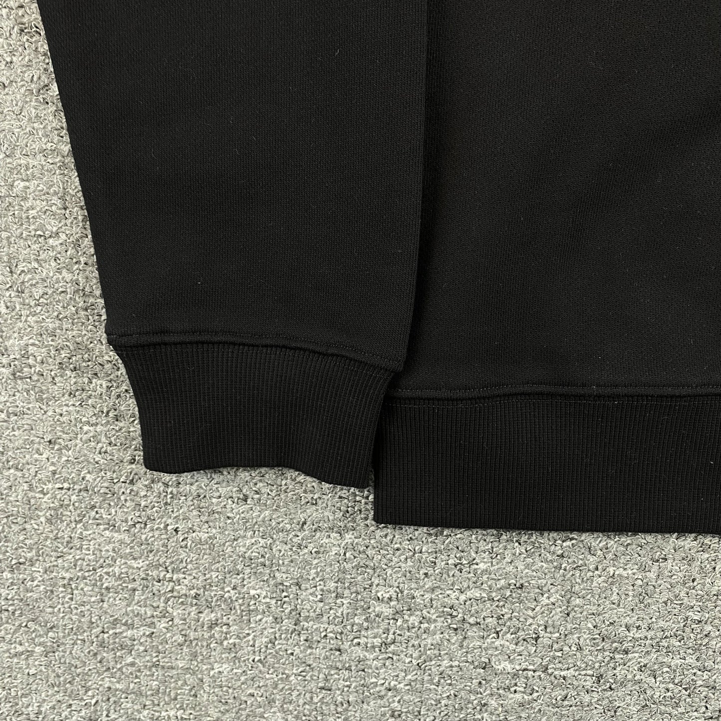 POLO RALPH LAUREN QUARTER ZIP SWEATSHIRT BLACK