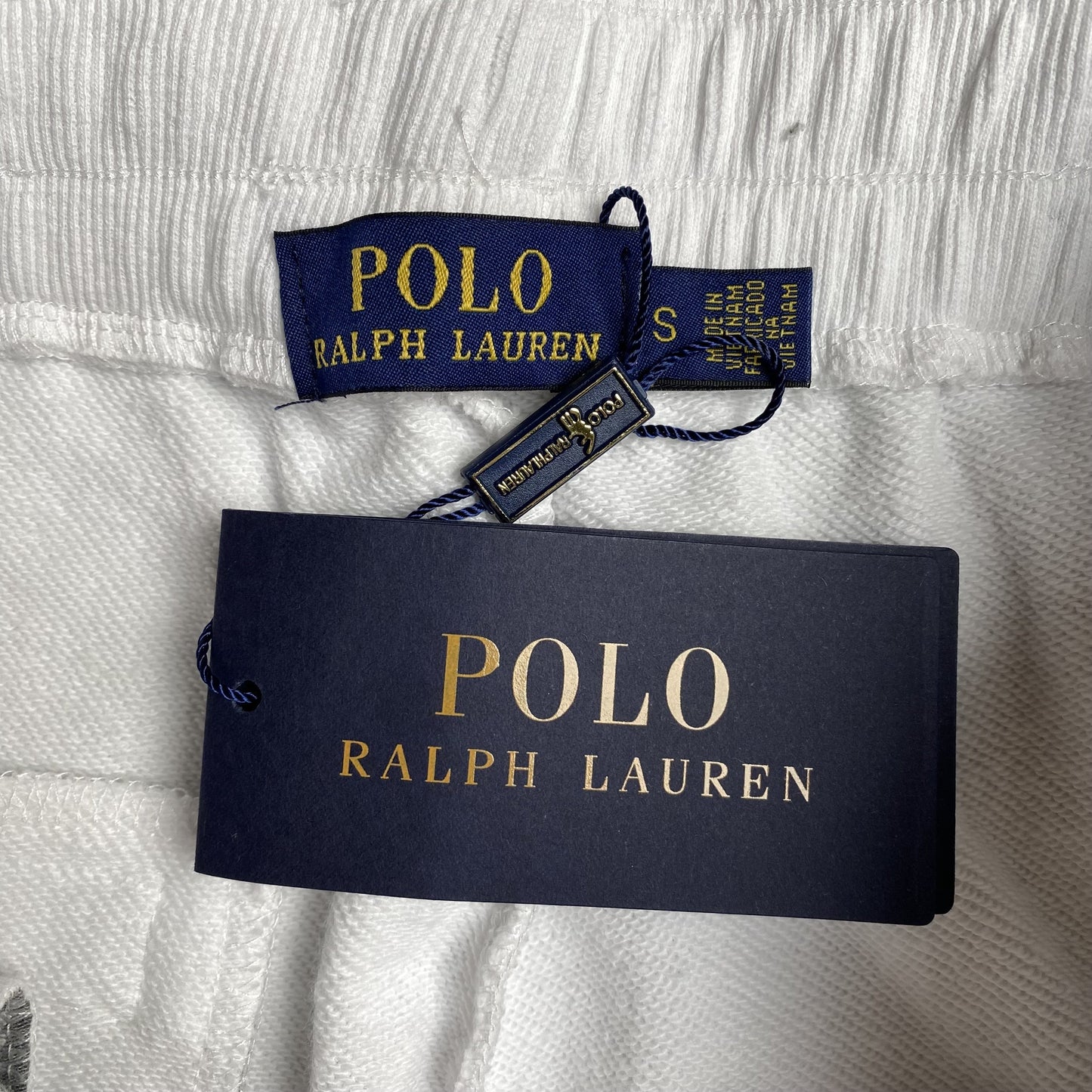 POLO RALPH LAUREN SWEATPANTS WHITE