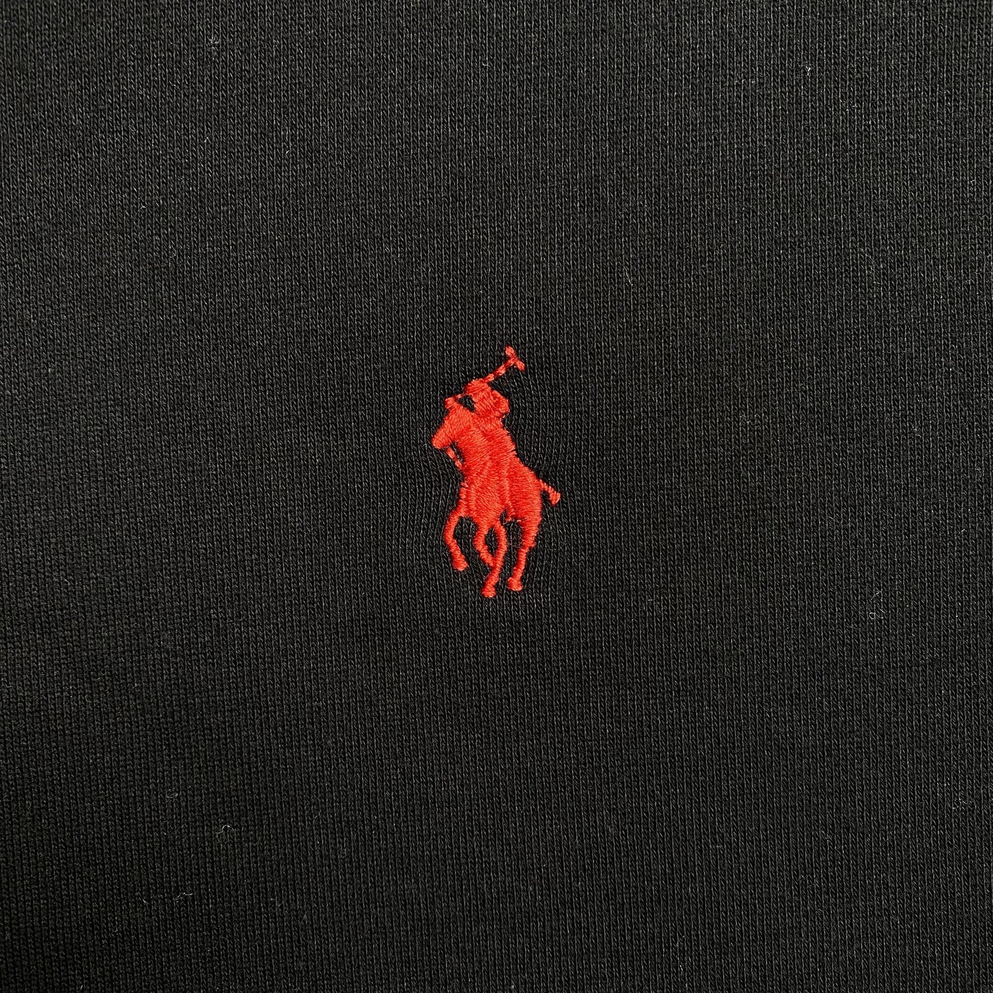 POLO RALPH LAUREN ZIP UP HOODIE BLACK