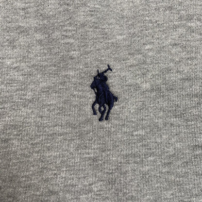 POLO RALPH LAUREN ZIP UP HOODIE GREY