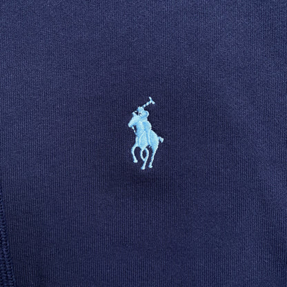 POLO RALPH LAUREN ZIP-UP HOODIE NAVY