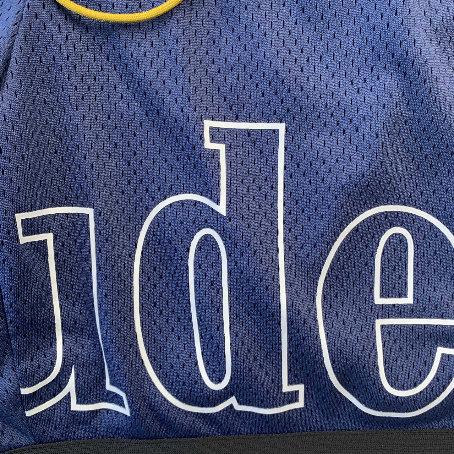 RHUDE COURT LOGO SHORTS NAVY