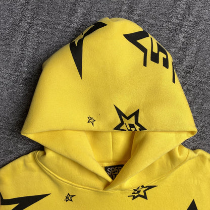 SP5DER 5STAR HOODIE YELLOW