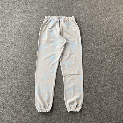 SP5DER AOP WEB SWEATPANTS HEATHER GREY