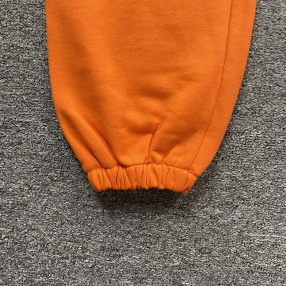SP5DER LEGACY SWEATPANTS ORANGE
