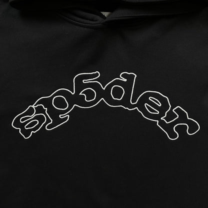 SP5DER OG LOGO HOODIE BLACK
