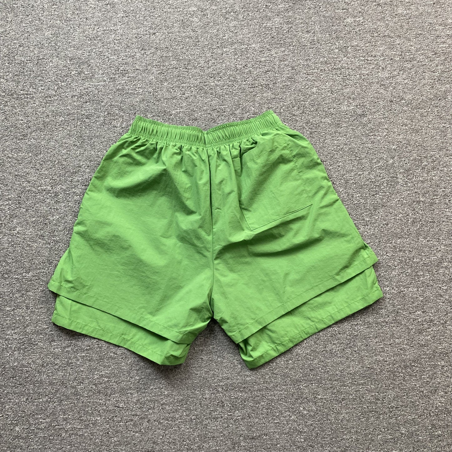 SP5DER OG WEB DOUBLE LAYER SHORT GREEN
