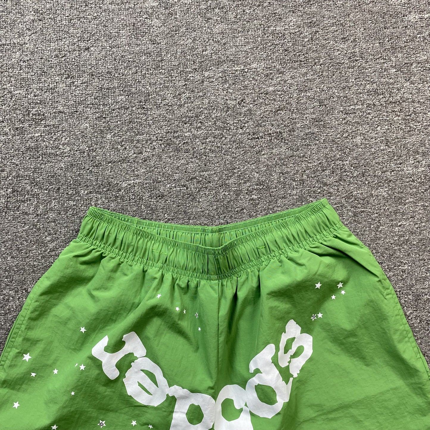 SP5DER OG WEB DOUBLE LAYER SHORT GREEN