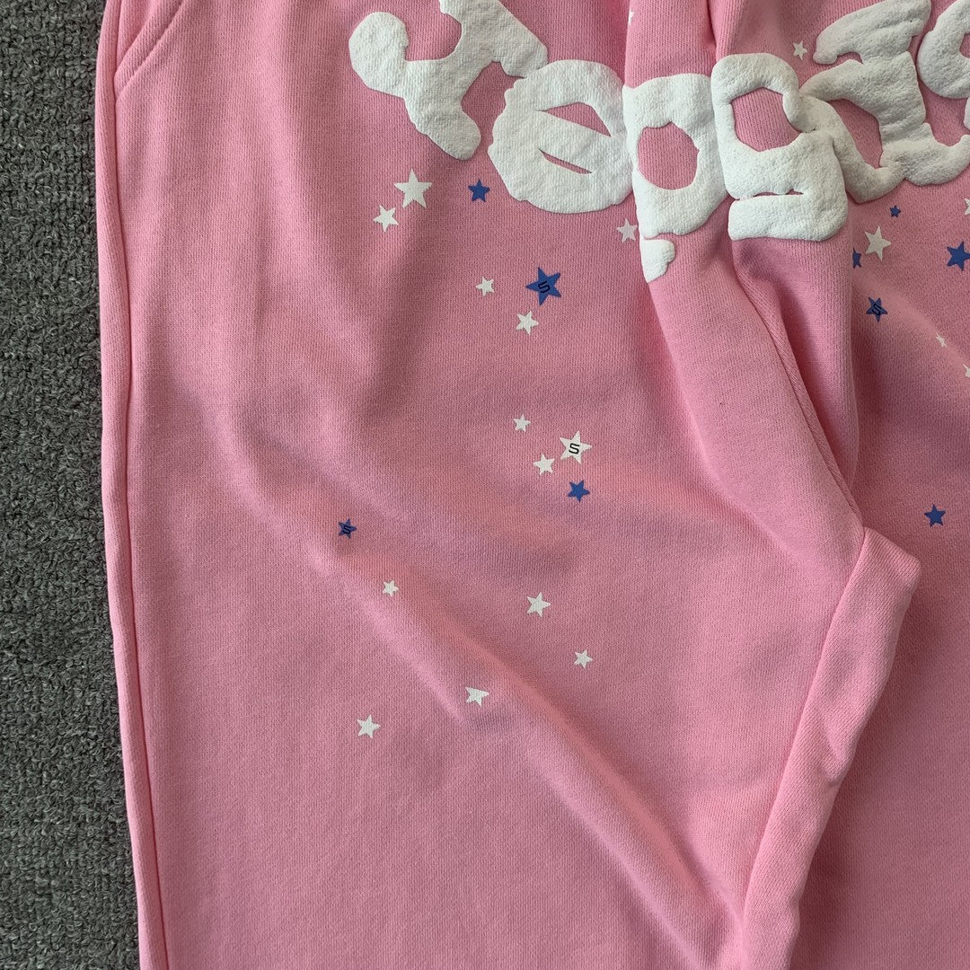 SP5DER OG WEB SWEATPANTS PINK