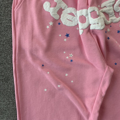 SP5DER OG WEB SWEATPANTS PINK