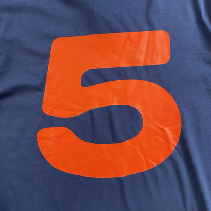 SP5DER RED 5 BABY TEE NAVY