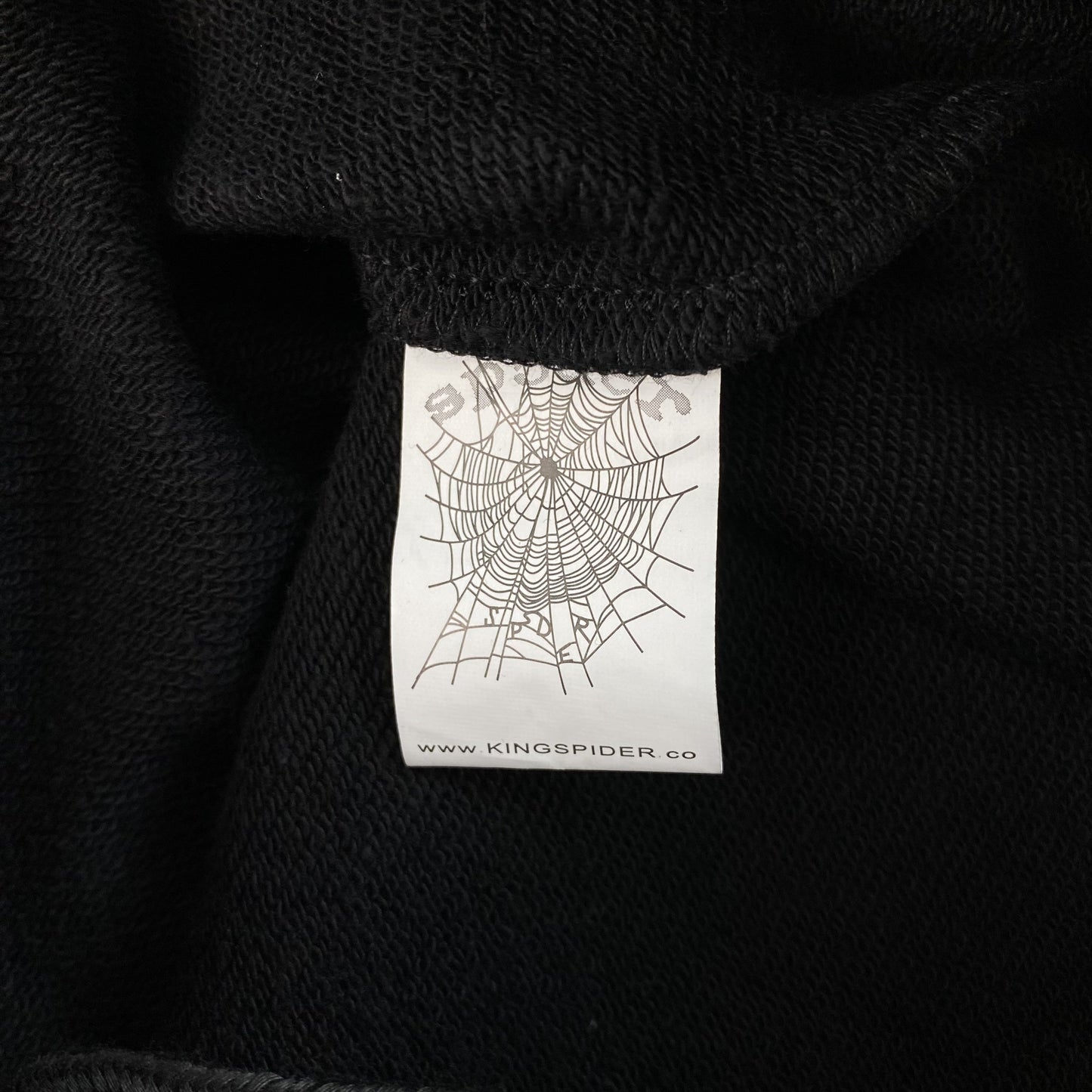SP5DER SEX AOP SWEATPANTS BLACK