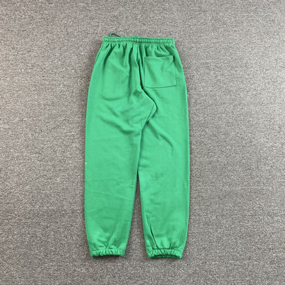 SP5DER STAR OG WEB V2 SWEATPANTS SLIME GREEN