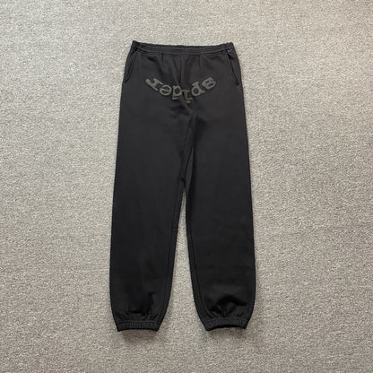 SP5DER VVS SWEATPANTS BLACK