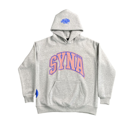 SYNA WORLD COLLEGE HOODIE GREY
