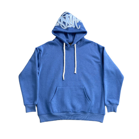 SYNA WORLD HOOD LOGO HOODIE BLUE